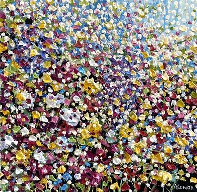 All That Jazz by Alison Cowan, Painting, Acrylic on canvas