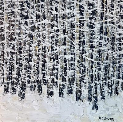 All is Still by Alison Cowan, Painting, Acrylic on canvas