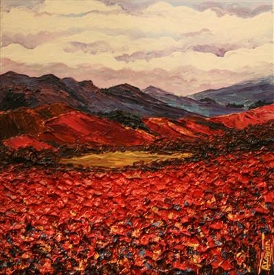 As Far as the Eye Can See by Alison Cowan, Painting, Acrylic on canvas