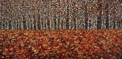 Autumn Vista by Alison Cowan, Painting, Acrylic on canvas