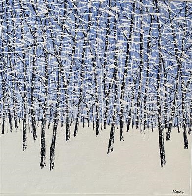 Blanket of Snow by Alison Cowan, Painting, Acrylic on canvas