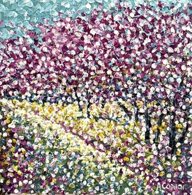 Bliss by Alison Cowan, Painting, Acrylic on canvas
