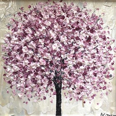 Blossom Blush by Alison Cowan, Painting, Acrylic on canvas