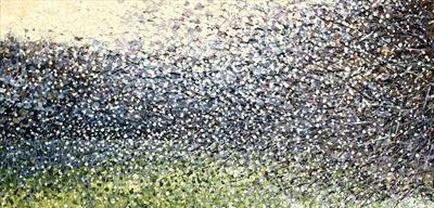 Blossom Scatter by Alison Cowan, Painting, Acrylic on canvas