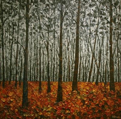 Burnished Carpet by Alison Cowan, Painting, Acrylic on canvas