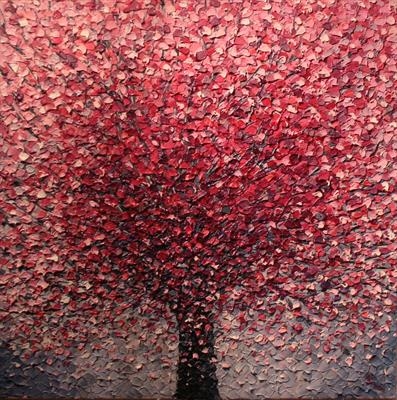 Confetti Blossom by Alison Cowan, Painting, Acrylic on canvas