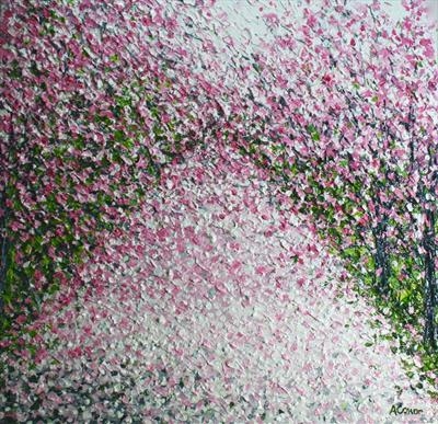 Confetti Carpet by Alison Cowan, Painting, Acrylic on canvas