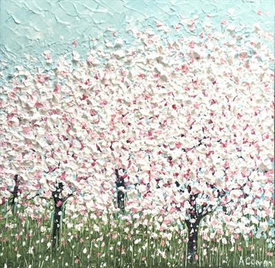 Confetti Spray by Alison Cowan, Painting, Acrylic on canvas