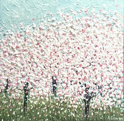 Confetti Spray by Alison Cowan, Painting, Acrylic on canvas