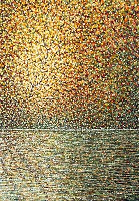 Contemplation by Alison Cowan, Painting, Acrylic on canvas