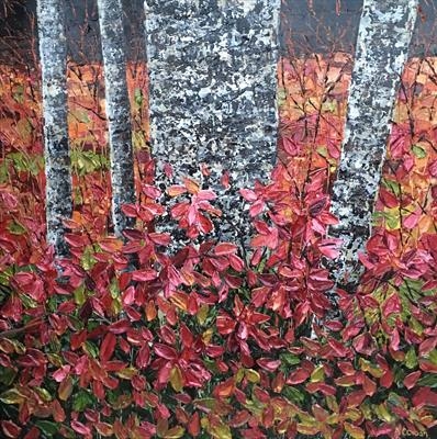 Forest Floor by Alison Cowan, Painting, Acrylic on canvas