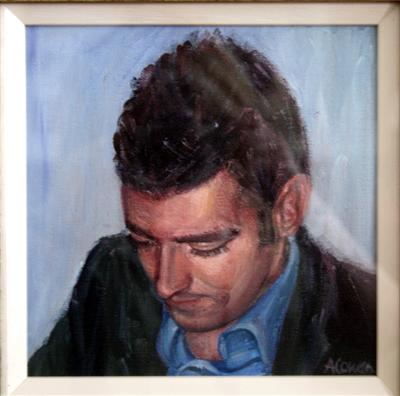 Fraser by Alison Cowan, Painting, Acrylic on canvas