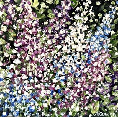 Garden Corner by Alison Cowan, Painting, Acrylic on canvas
