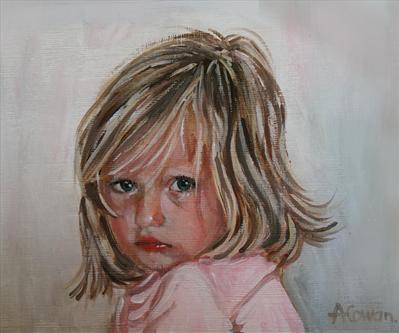 Jaime by Alison Cowan, Painting, Acrylic on canvas