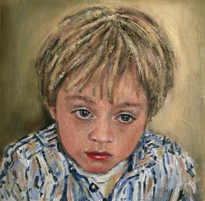 John by Alison Cowan, Painting, Acrylic on canvas