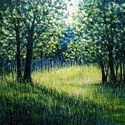 Limelight by Alison Cowan, Painting, Acrylic on canvas