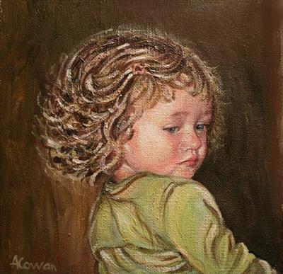 Nieve by Alison Cowan, Painting, Acrylic on canvas