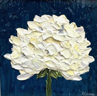 Peony by Alison Cowan, Painting, Acrylic on canvas