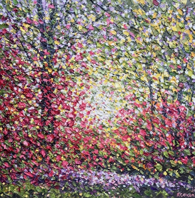 Ramble by Alison Cowan, Painting, Acrylic on canvas