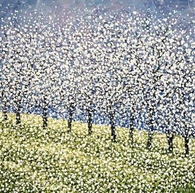 Reverie by Alison Cowan, Painting, Acrylic on canvas