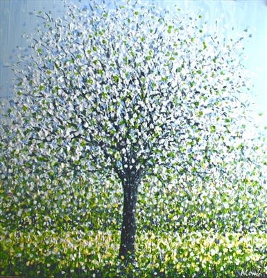 Spring by Alison Cowan, Painting, Acrylic on canvas