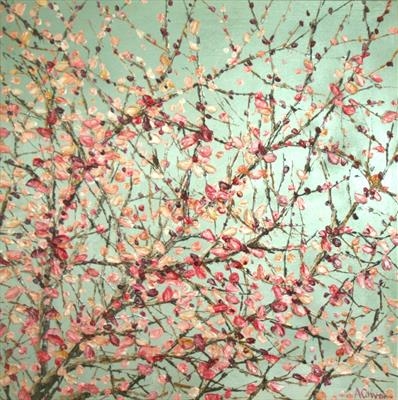 Spring Glory by Alison Cowan, Painting, Acrylic on board
