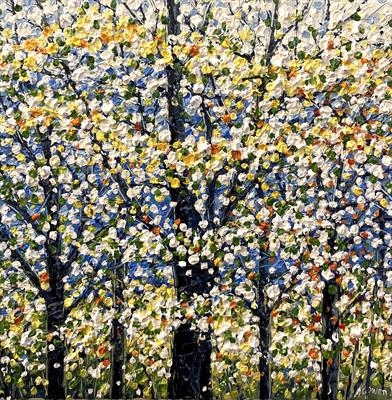 Spring has Sprung by Alison Cowan, Painting, Acrylic on canvas