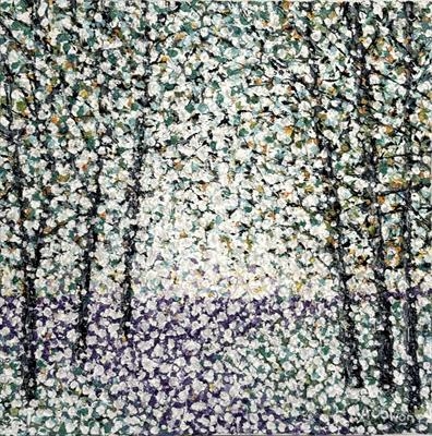Summer Haze by Alison Cowan, Painting, Acrylic on canvas